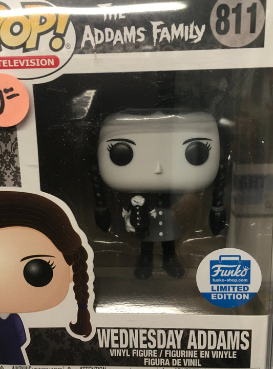 Addams family Wednesday black white exclusive Funko Pop! Vinyl figure television