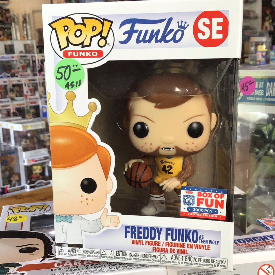 Freddy Funko as Teen Wolf Exclusive Pop! Vinyl Figure