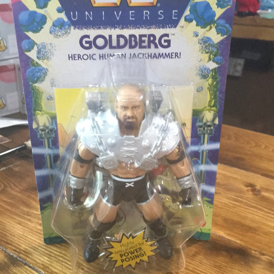 MOTU WWE universe exclusive Goldberg action Figure