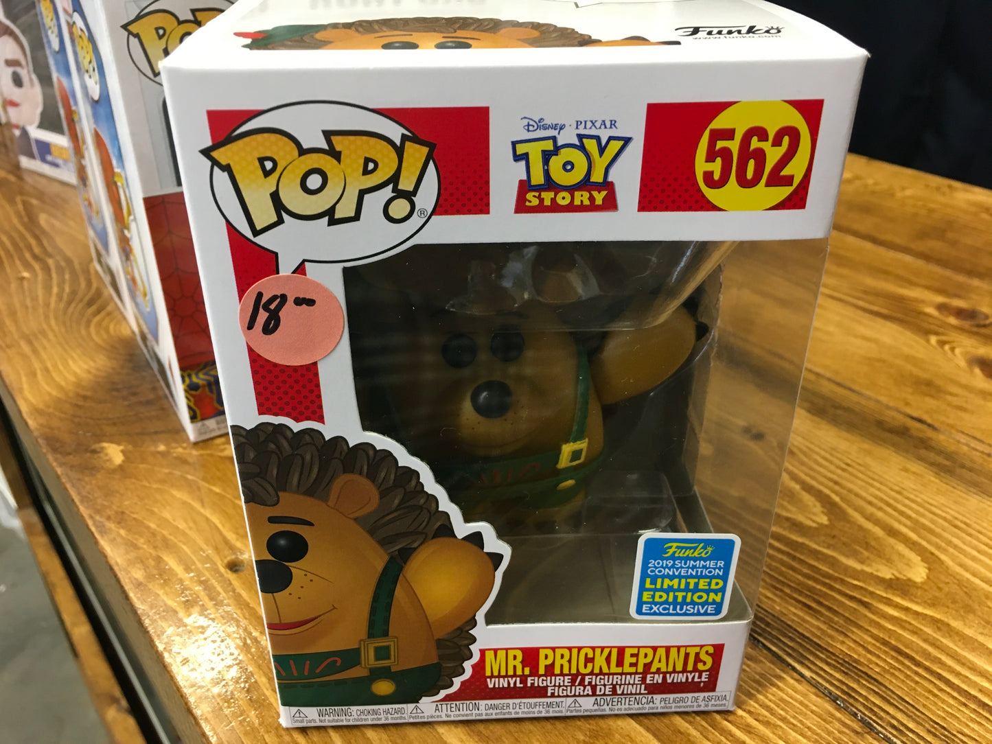 Disney Toy Story Mr. Pricklepants 2019 SDCC Funko Pop! Vinyl figure