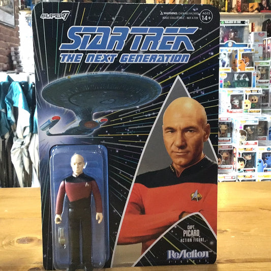 STAR TREK THE NEXT GENERATION REACTION FIGURE - Picard new