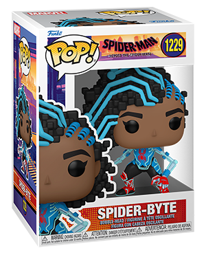 Spiderman Across the Spiderverse Spider-Byte #1229 Funko Pop! Vinyl Figure Marvel
