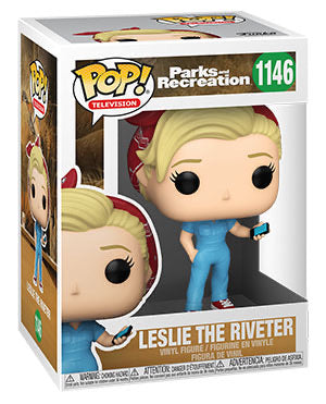 Parks & Rec Leslie the Riveter Funko Pop! Vinyl figure Television