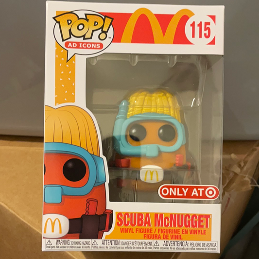 Ad Icons McDonalds Scuba McNugget exclusive Funko Pop! Vinyl figure