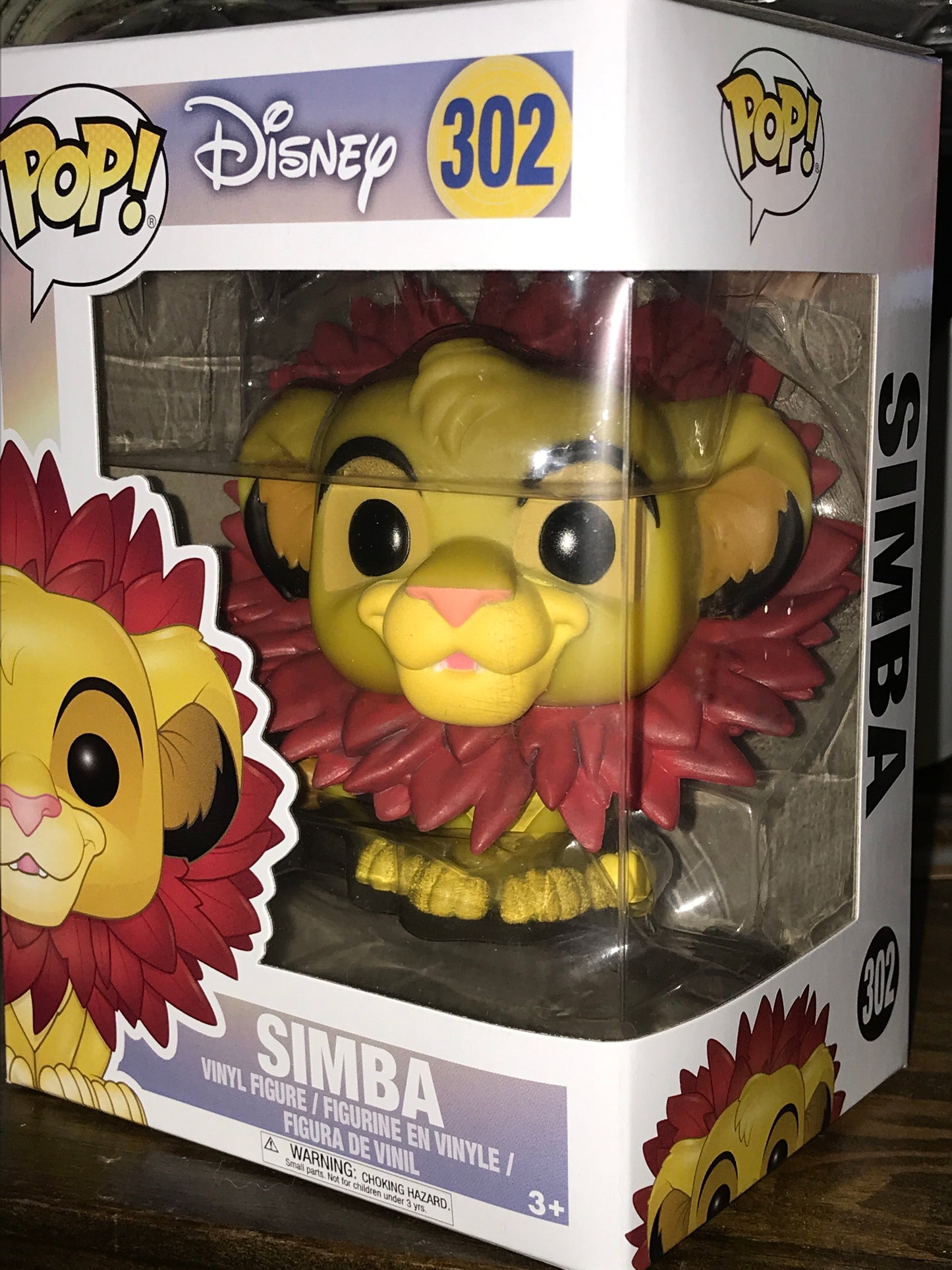 Disney the lion king Simba 302 Funko Pop! Vinyl figure