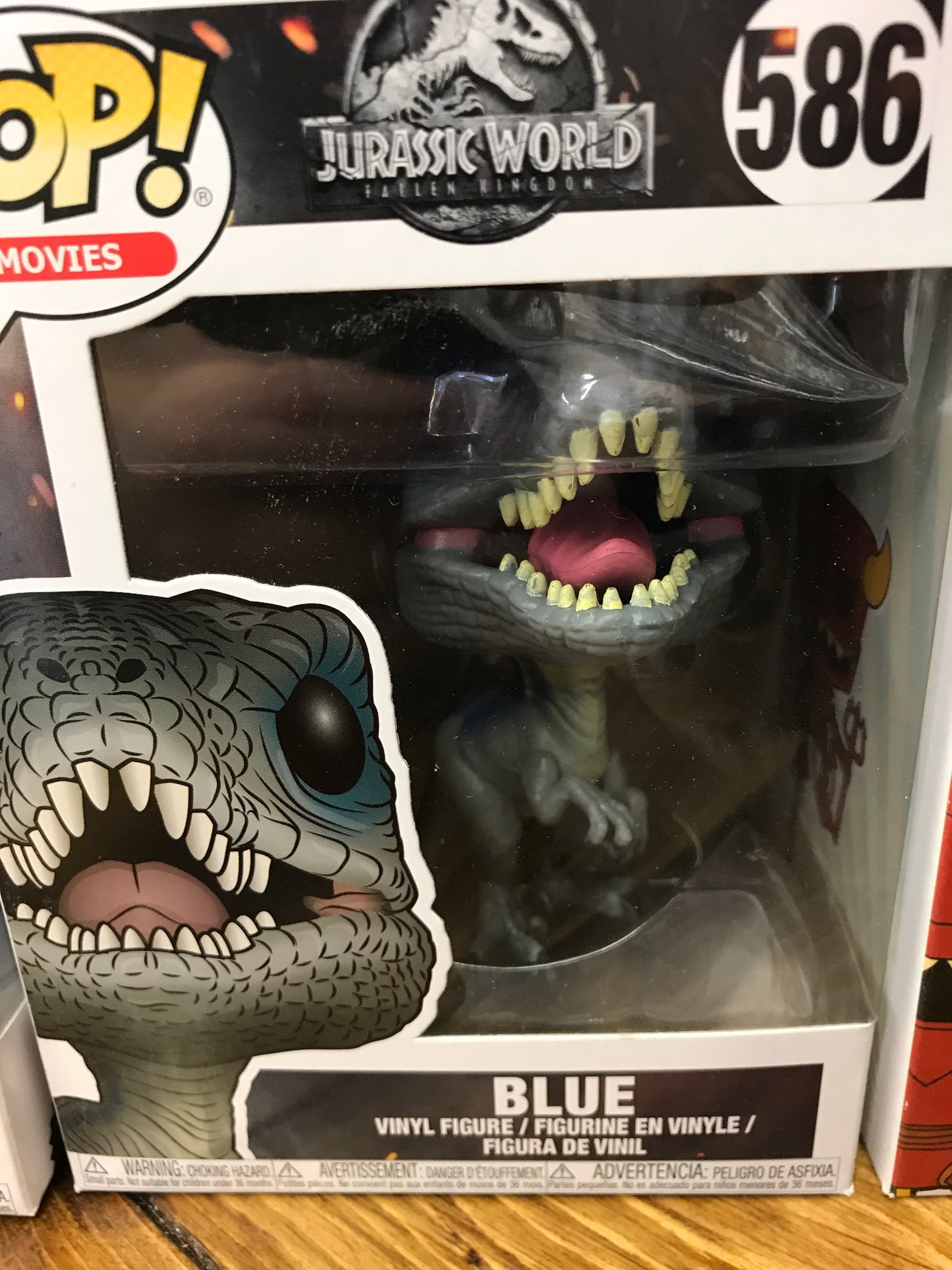 Jurassic Park - Blue #586 - Funko Pop! Vinyl Figure (Movies)