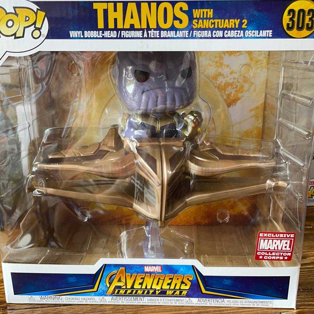 Thanos Sanctuary 2 ride Funko Pop! Vinyl Figure Marvel