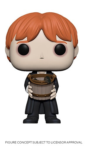 Harry Potter Ron Puking Slugs w/ Bucket Figure Funko Pop! Vinyl