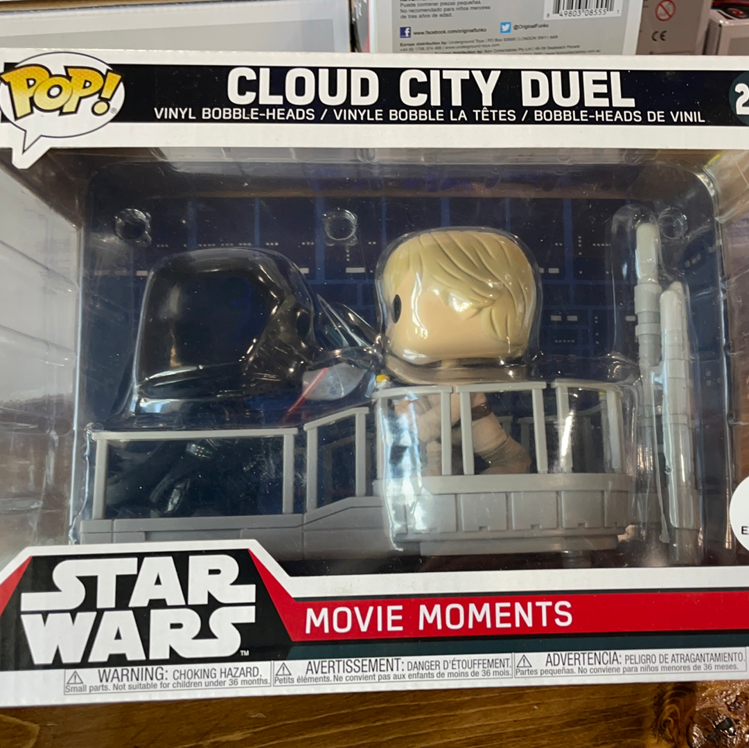 Star Wars Cloud City Duel Funko Pop movie moments
