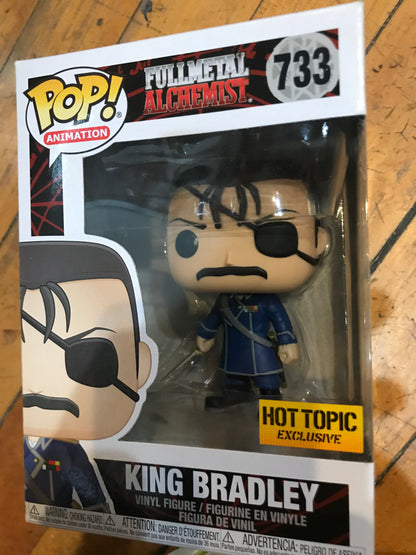 Alchemist King Bradley exclusive Funko Pop! Vinyl figure anime