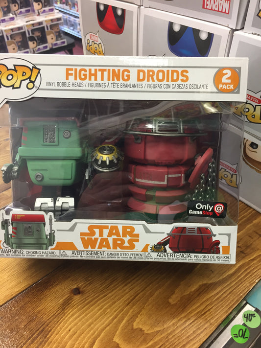 Star Wars fighting droids Exclusive Funko Pop vinyl Figure