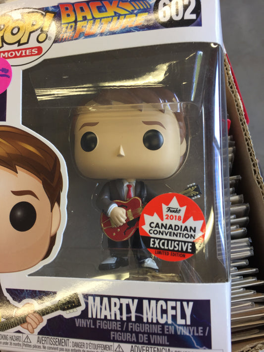 Back to the Future Marty McFly 602 exclusive Funko Pop! Vinyl figure movie