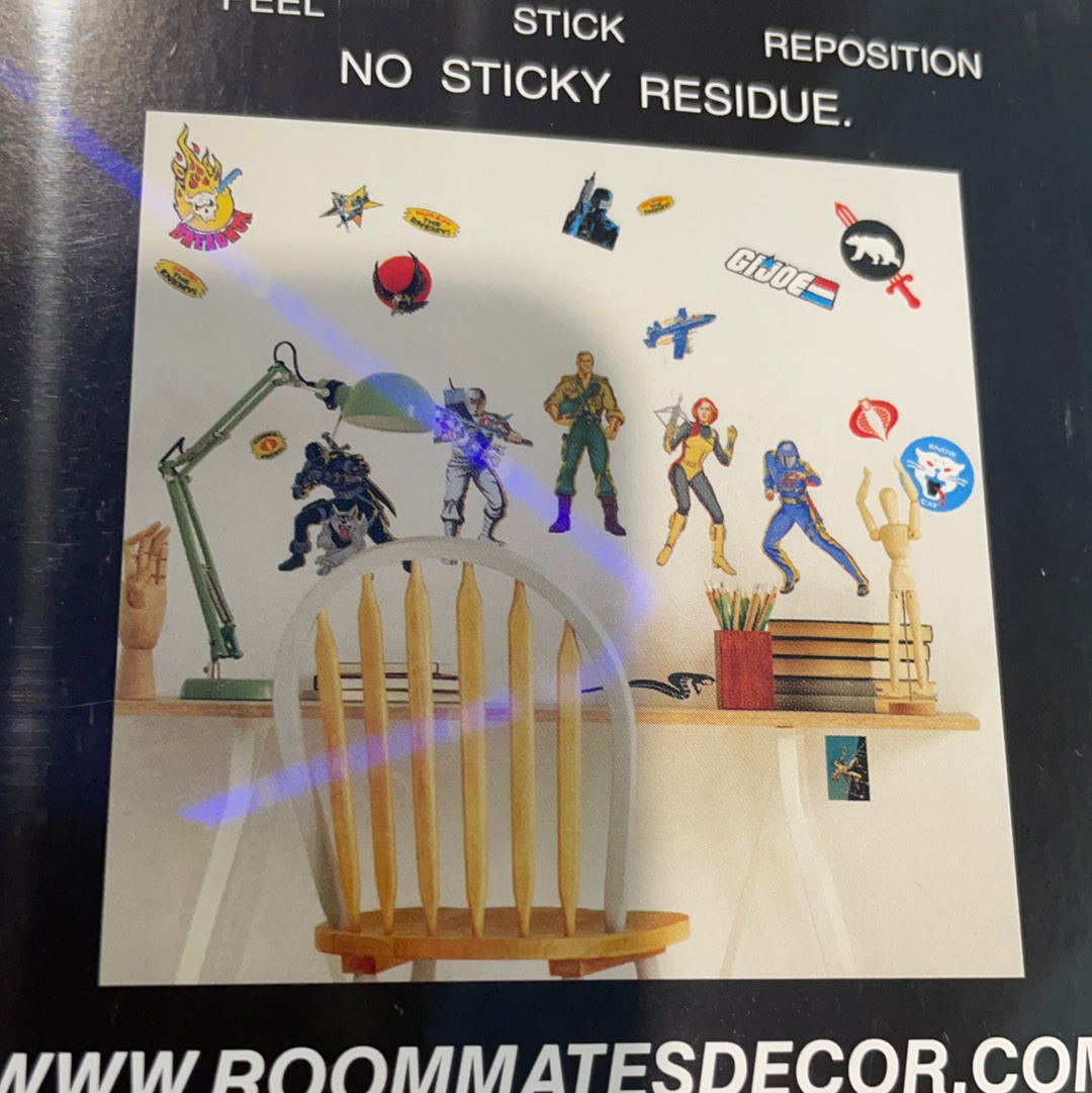 Gijoe 21 peel and stick wall decals roommates