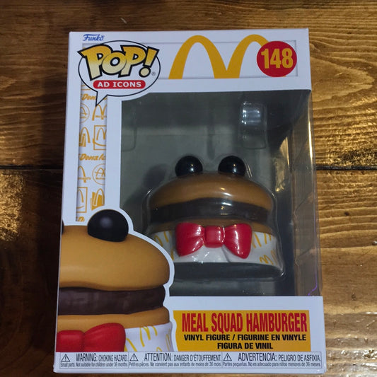 McDonald’s Meal Squad Hamburger #148 Funko Pop! Vinyl figure (ad icons)
