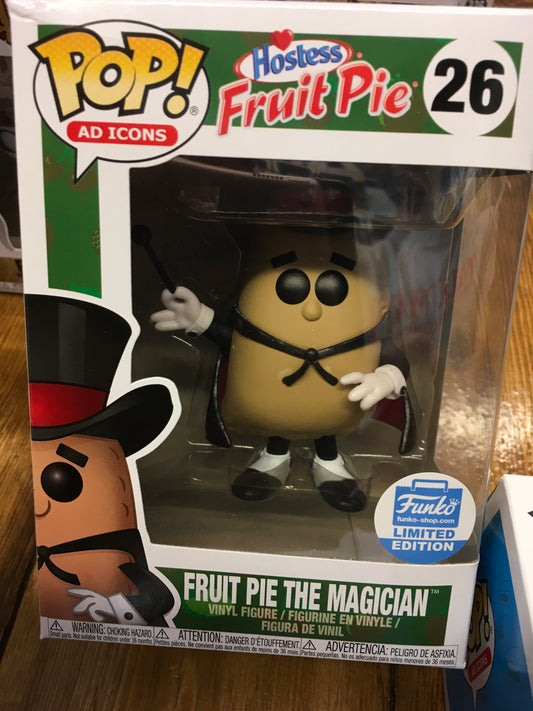 Hostess Fruit Pie ad icons exclusive Funko Pop! Vinyl figure 2020