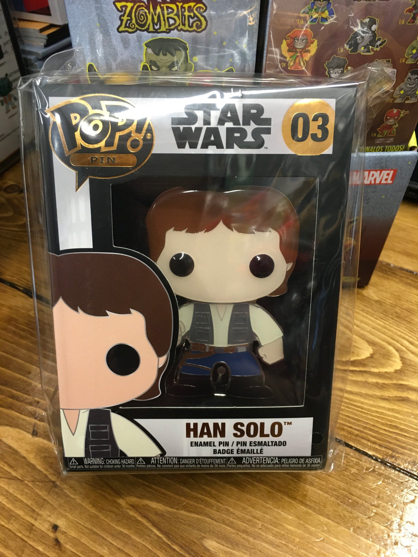 Star Wars Pins Han Solo Funko Pop! Pin