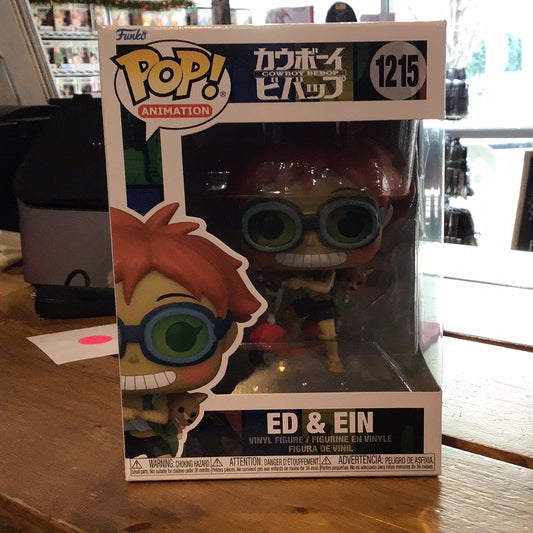 Cowboy Bebop - Ed & Ein on scooter #1215- Funko Pop! Vinyl Figure (anime)