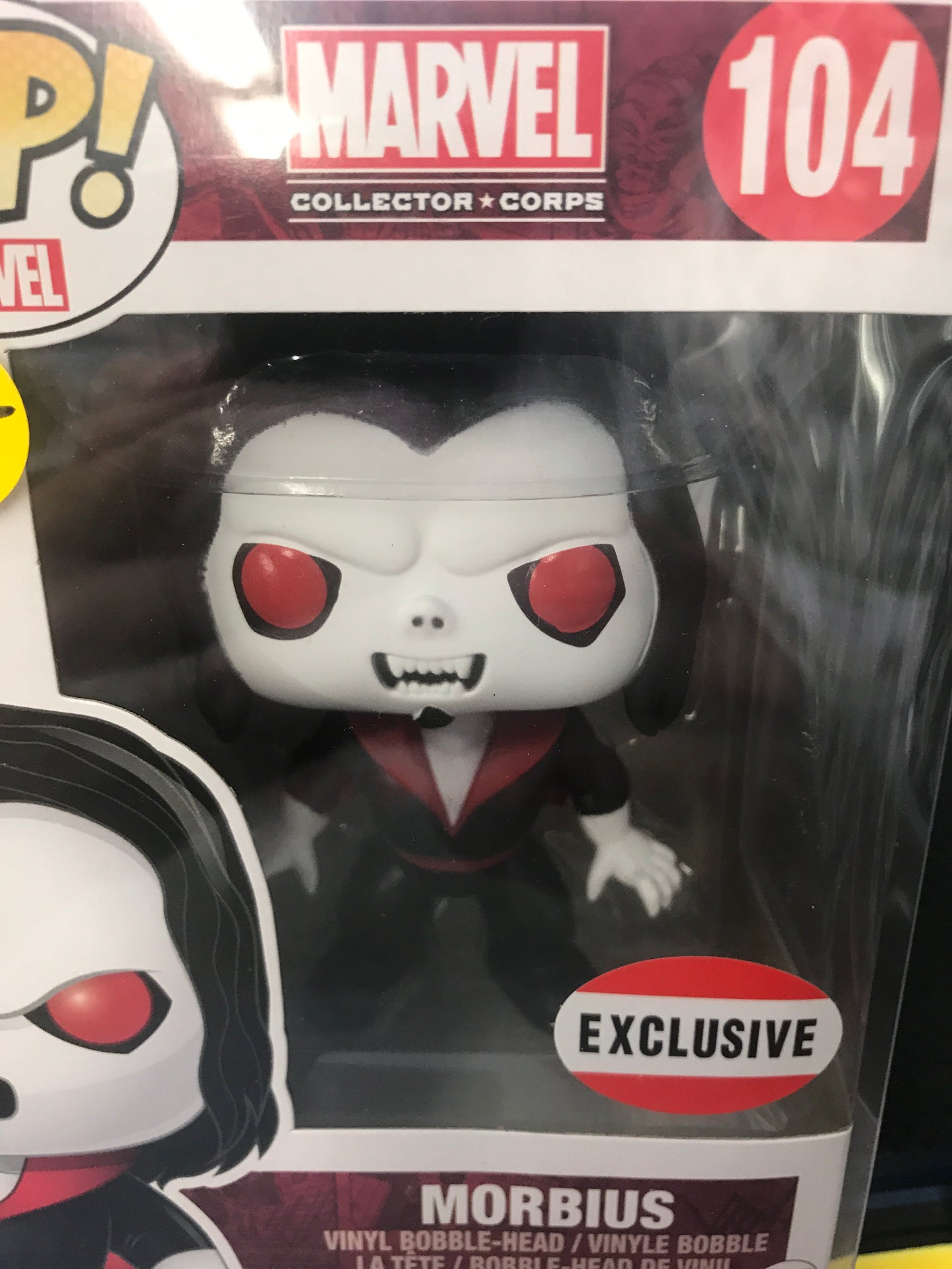 Marvel Morbius 104 Exclusive Funko Pop! Vinyl figure