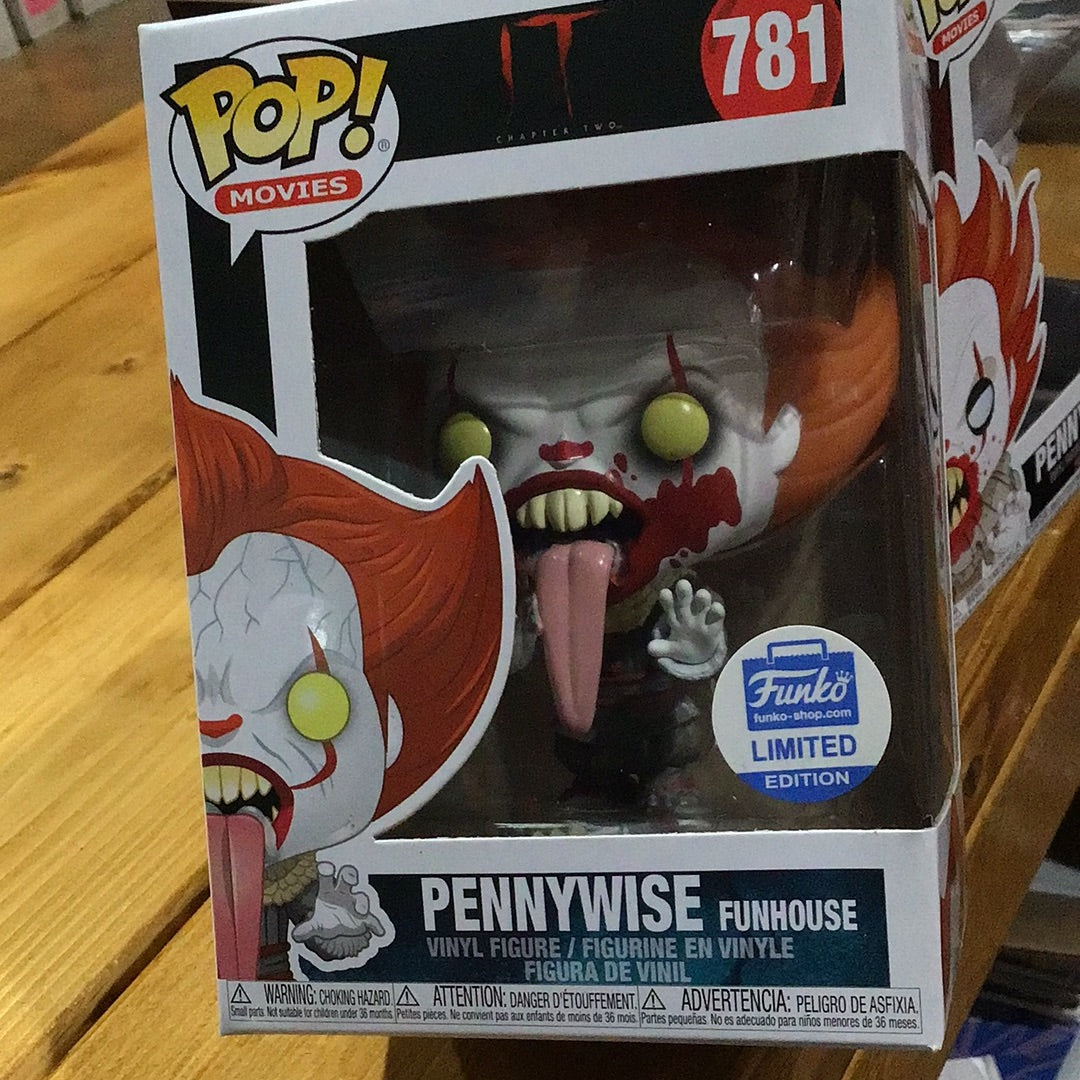 IT Pennywise 475 Funhouse (Bloody) Exclusive Funko Pop! Vinyl Figure