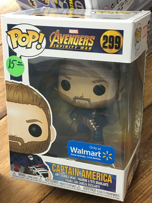 Marvel Captain America exclusive #299 Funko Pop! Vinyl
