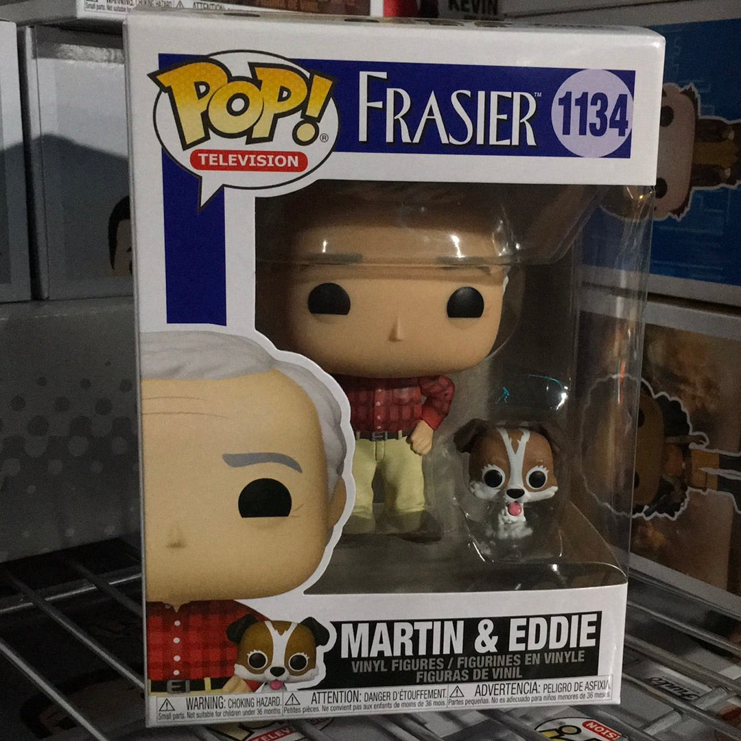 Frasier - Martin with Eddie #1134 - Funko Pop! Vinyl Figure (television)