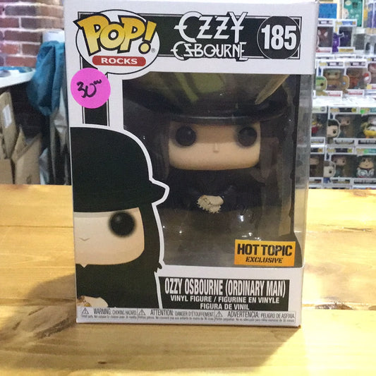 Ozzy Osborne Funko Exclusive #185 Pop! Vinyl figure rocks