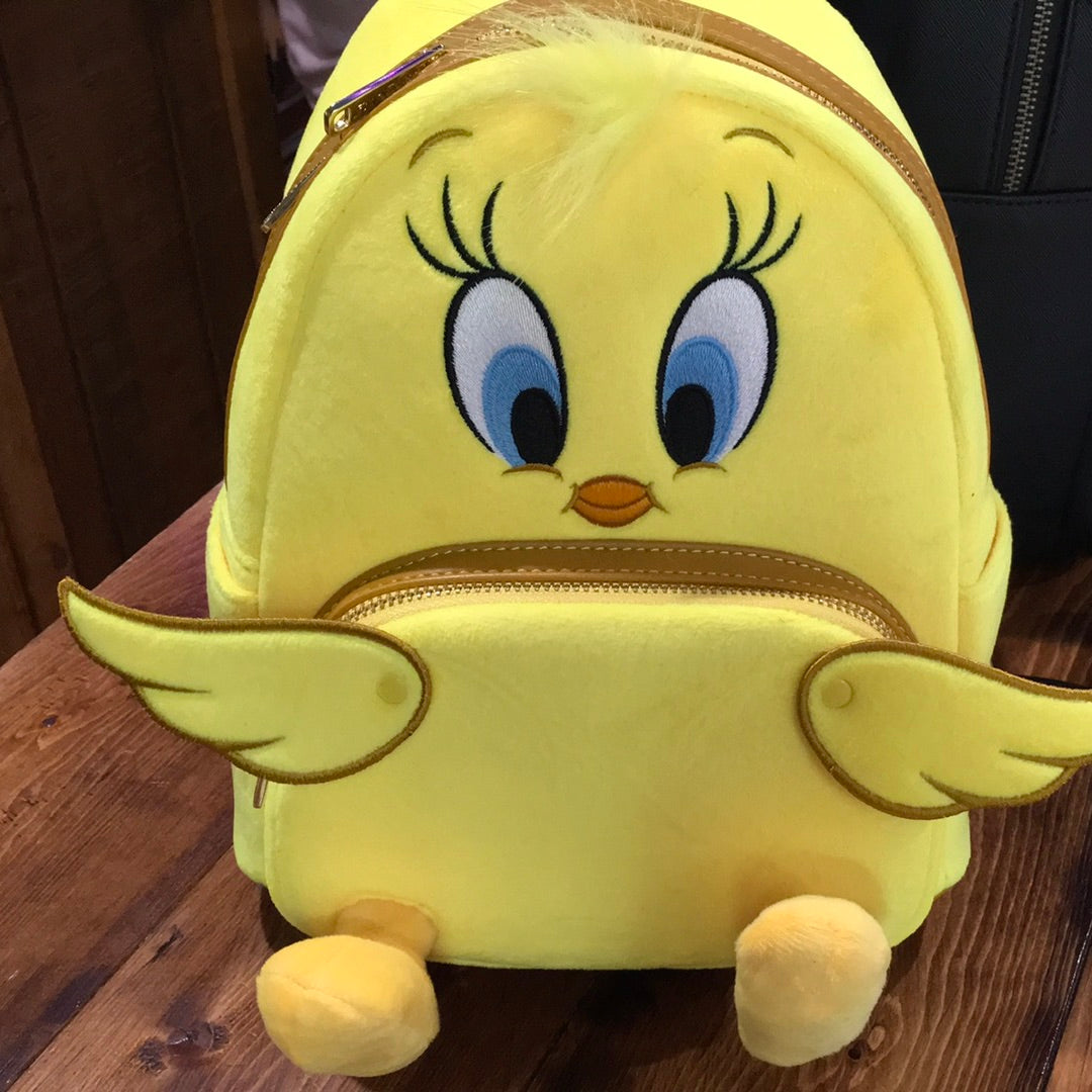 Looney Tunes - Tweety Plush Mini Backpack by Loungefly