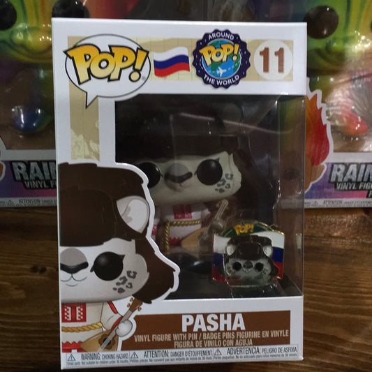 Around the World Pasha 11 Funko Pop! vinyl figure Icons