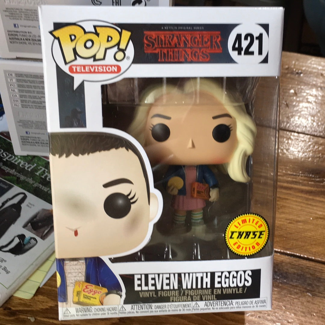 Stranger Things - Eleven with Eggos #421 - Funko Pop! Vinyl Figure (television)