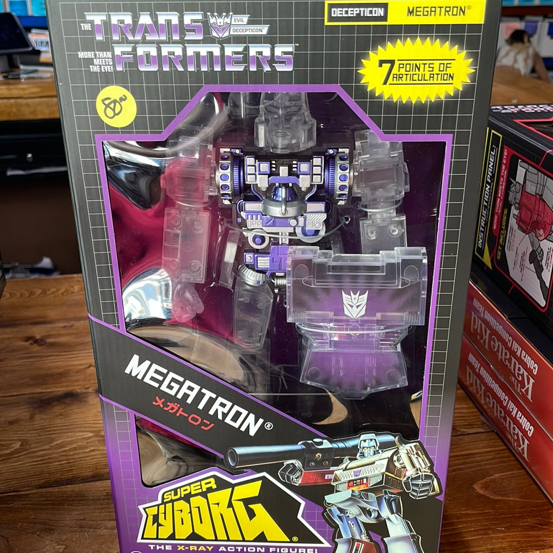Super 7 Transformers Super Cyborg - Megatron G1 MOC ACTION FIGURE