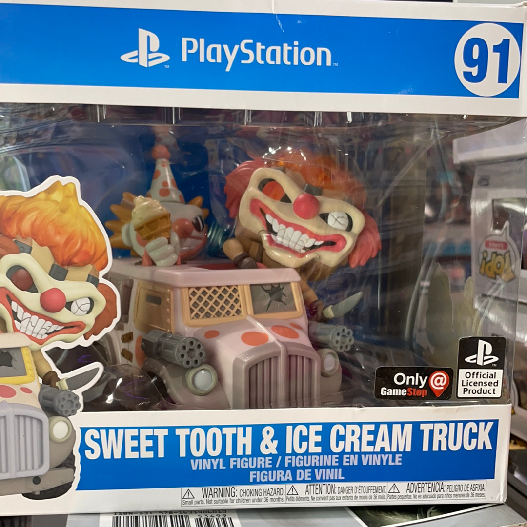 PlayStation Sweet Tooth Ice Cream truck Rides Funko Pop! Vinyl Figure (video games)