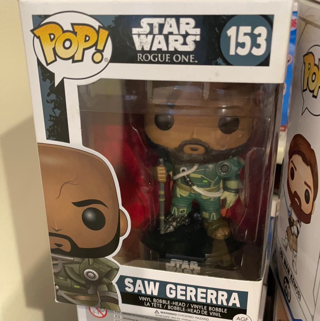 Star Wars Saw Gererra 153 Funko Pop! Vinyl figure