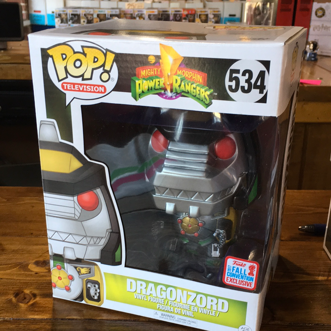 Mighty Morphing Power Rangers Dragonzord 534 Funko Pop! Vinyl figure television