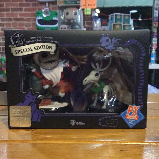 Disney - The Night Before Christmas - Santa Jack & Skeleton Reindeer special edition Figure by Beast Kingdom