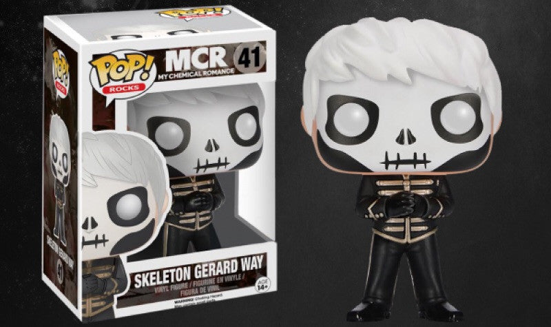 MCR Skeleton Gerard Way Funko Pop! Vinyl figure rocks