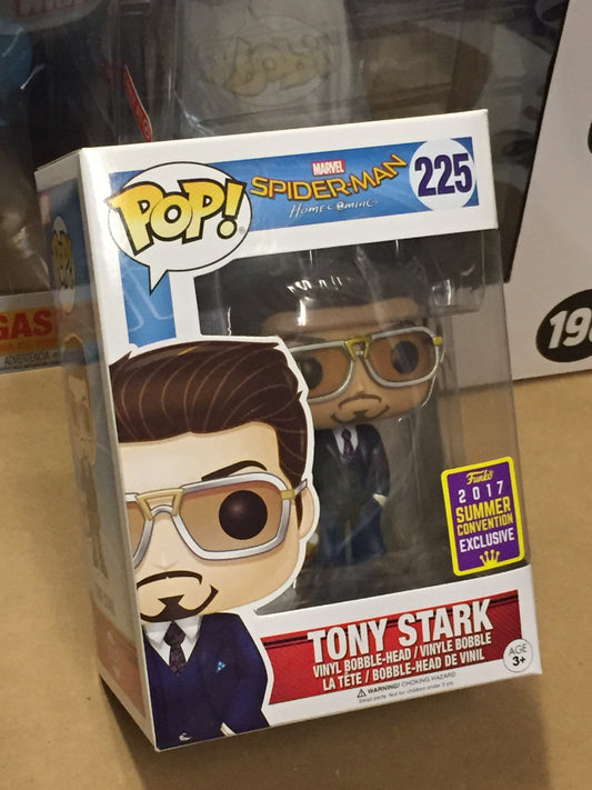Spider-man Tony stark sdcc exclusive Marvel Funko Pop! Vinyl figure