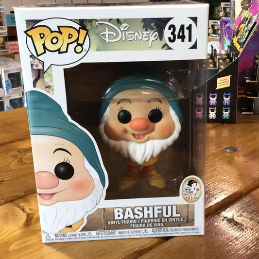 Disney Bashful Snow White and the Seven Dwarfs 341 Funko Pop! Vinyl figure