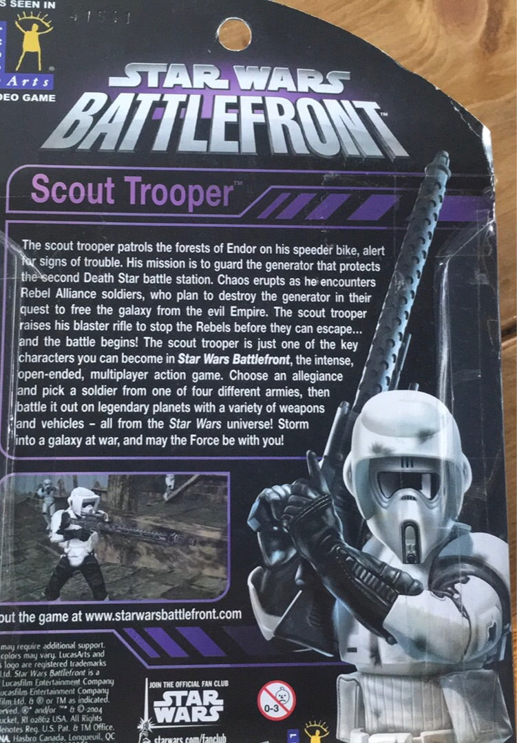 Star Wars Battlefront Scout Trooper action figure