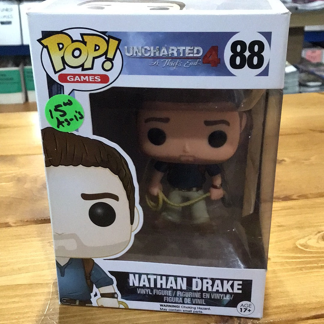 Uncharted 4 Nathan Drake Funko Pop! Vinyl figure video game