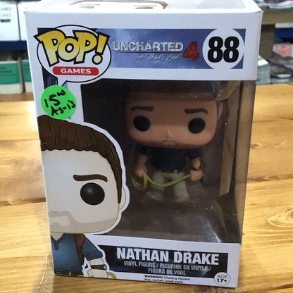 Uncharted 4 Nathan Drake Funko Pop! Vinyl figure video game