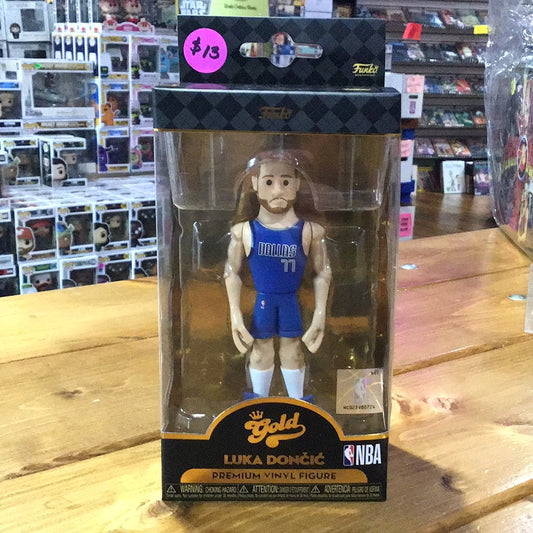 NBA Luka Doncic - Dallas Mavericks - Funko Gold 5 inch (sports)