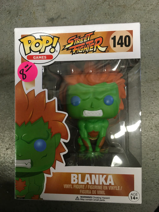 Street Fighter - Blanka 140 Funko Pop! Vinyl figure video games