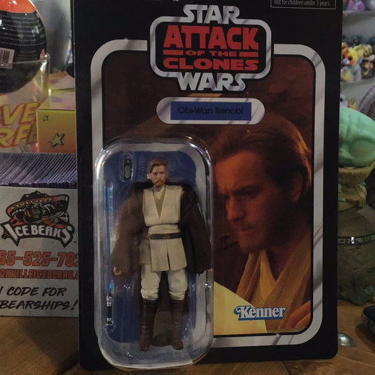 Star Wars Vintage Collection - Obi-Wan Kenobi- Attack of the Clones Hasbro Action Figure