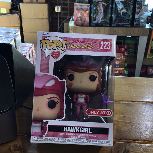 BC-Awareness Hawkgirl Bombshell exclusive Funko Pop! Vinyl figure Dc comics
