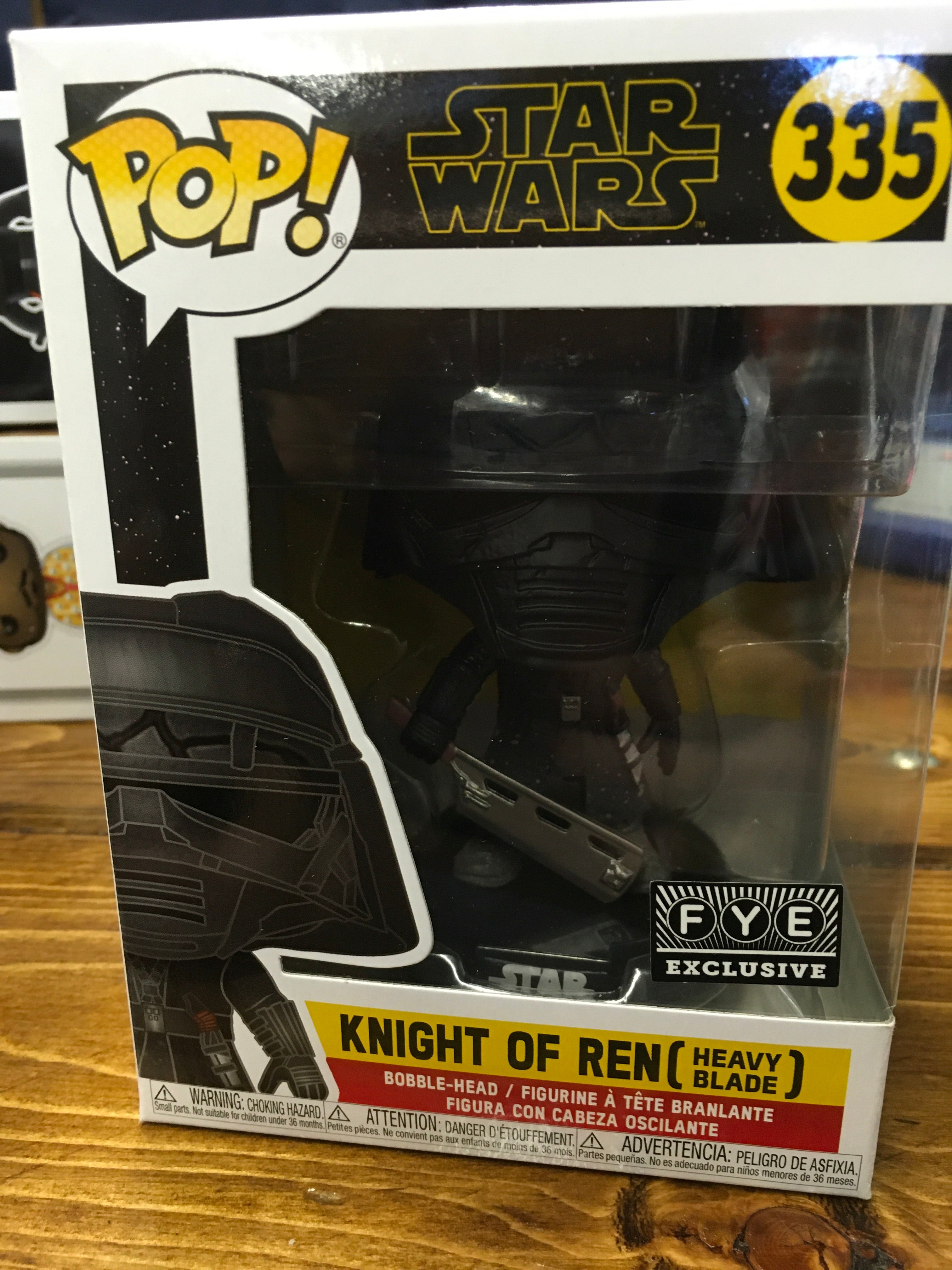 Funko Pop! Star Wars Knight Of Ren Heavy Blade Special Edition #335