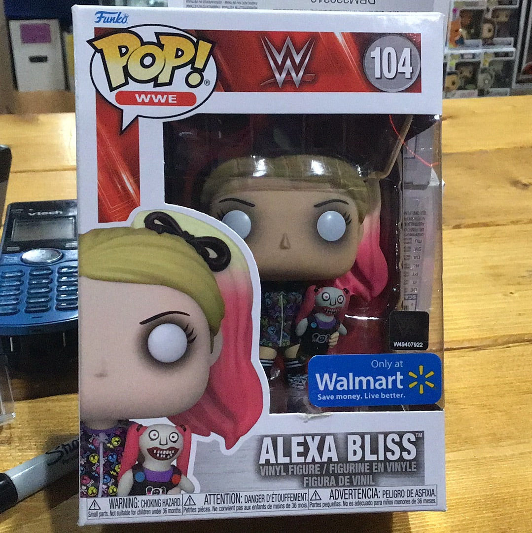 WWE - Alexa Bliss #104 - Exclusive Funko Pop! Vinyl Figure (Sports)