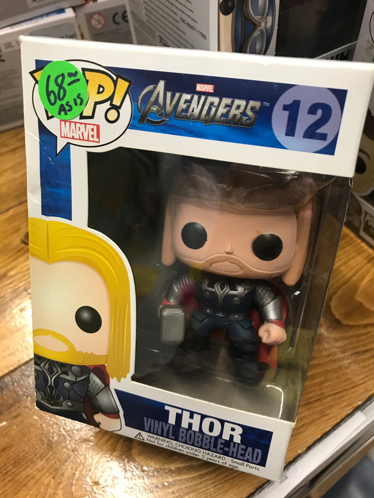 Avengers Thor Funko Pop! Vinyl figure retired marvel