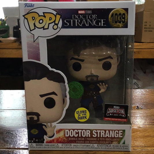 Doctor Strange 1039 Glow In The Dark Target Con Exclusive Funko Pop! Vinyl figure MARVEL
