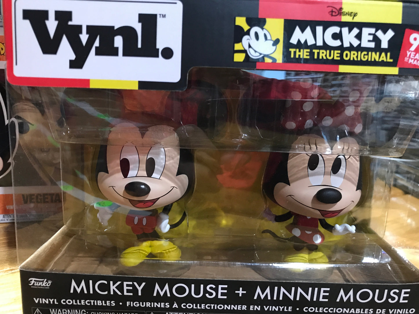 Mickey Mouse Minnie Vynl 2 pack exclusive Funko Mini disney Vinyl Figure