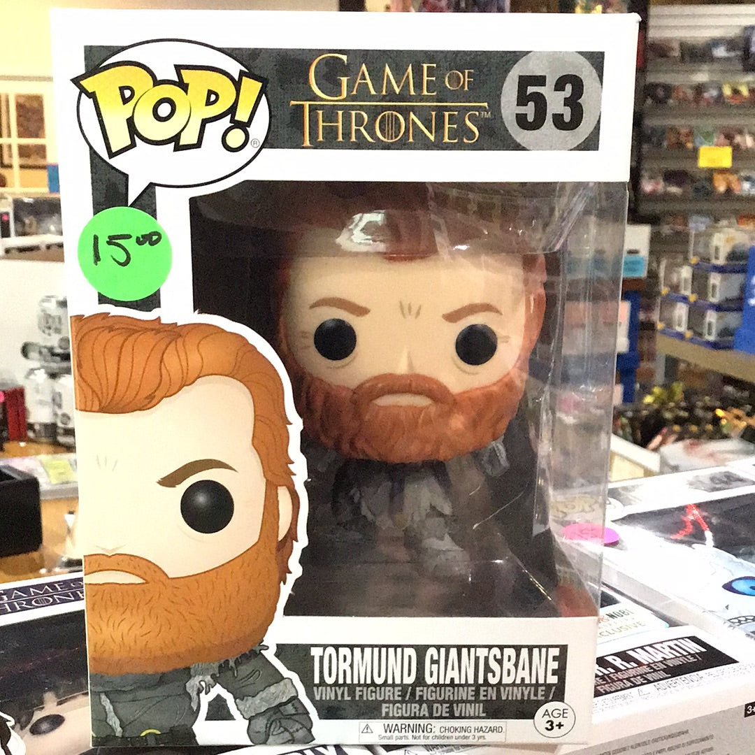 GOT Tormund Giantsbane Funko Pop! Vinyl figure television
